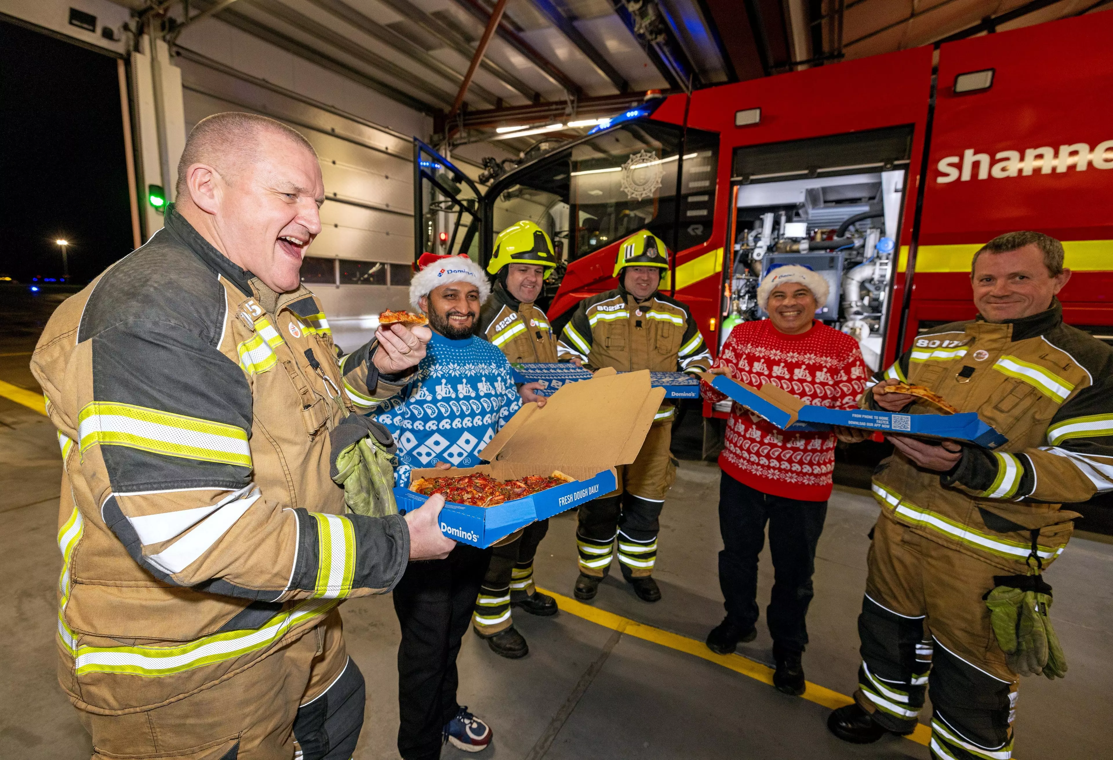 £7000 raised by domino's store for charity