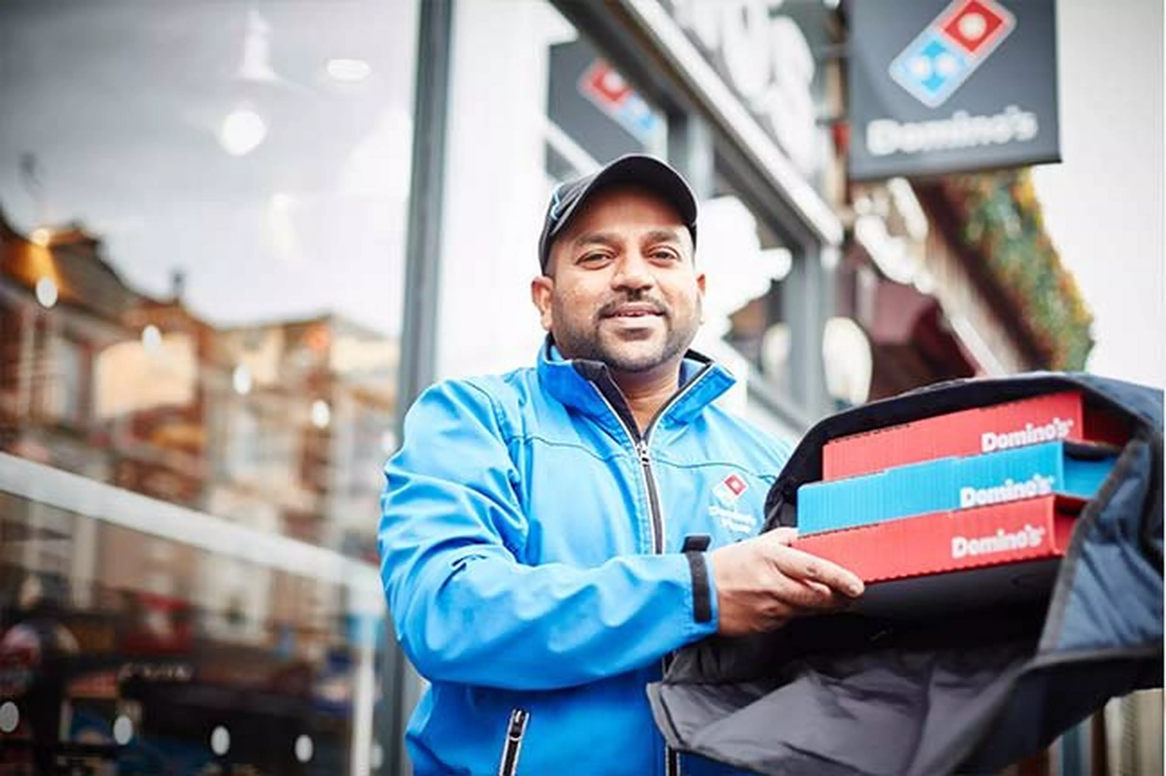 Dominos worker