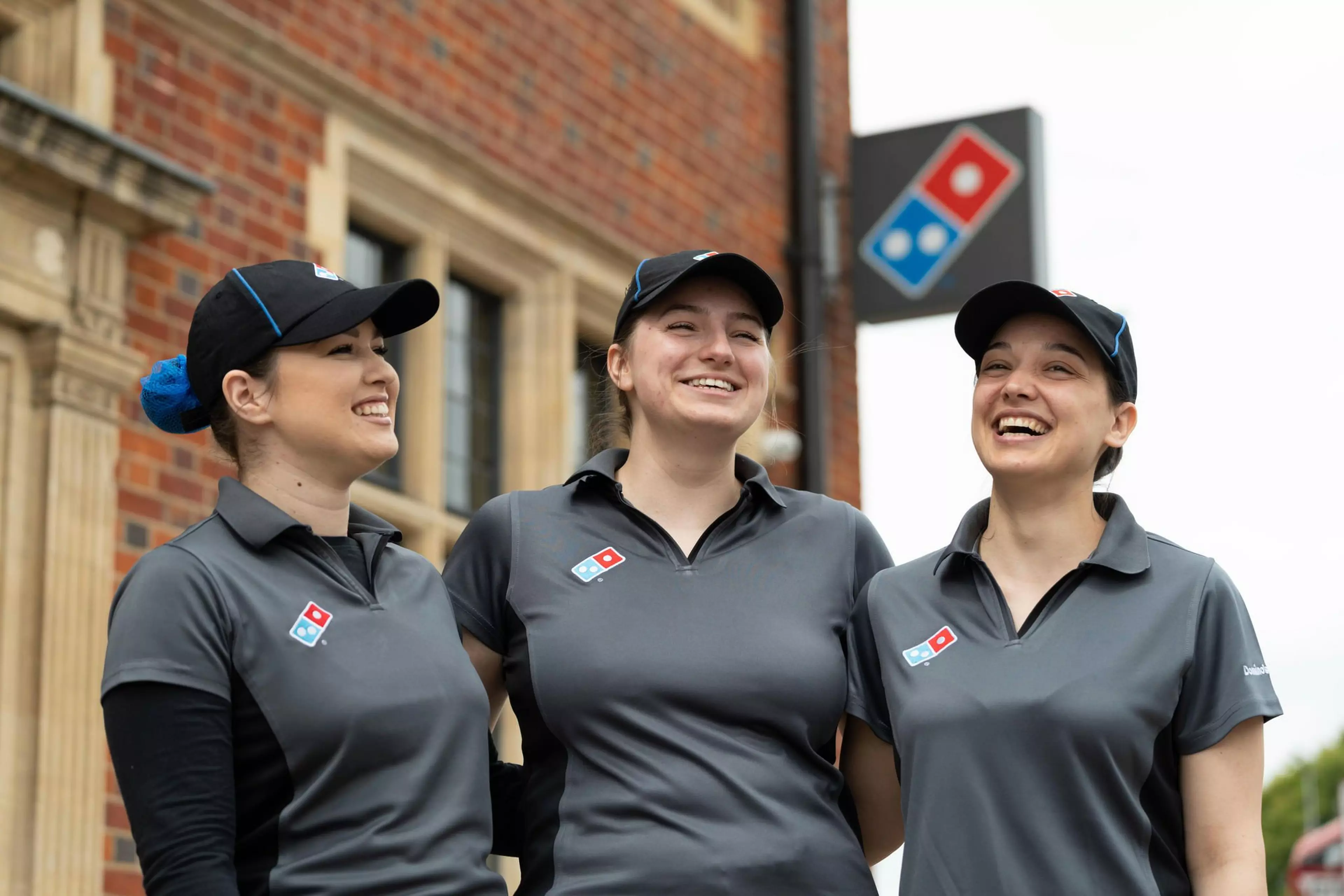 Dominos workers